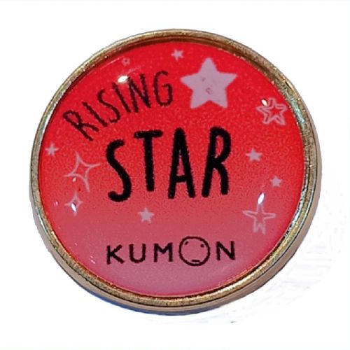 KUMON Rising Star red 27mm Round